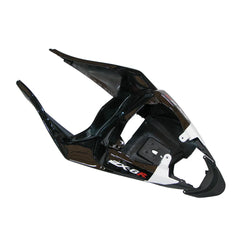 Kawasaki ZX-6R / 636 2009-2012 Black, White, and Red Monster Edition tail section fairing detail view 5