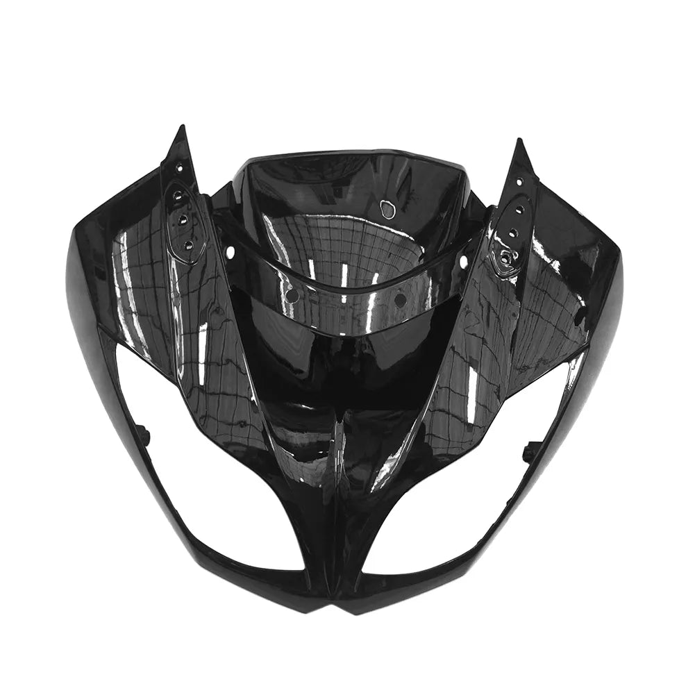 Kawasaki ZX-6R / 636 2009-2012 Gloss Black and Matte Black A tail section fairing detail view 7