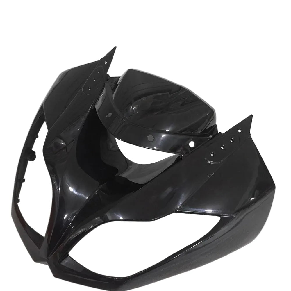 Kawasaki ZX-6R / 636 2009-2012 Gloss Black and Matte Black A tail section fairing detail view 9