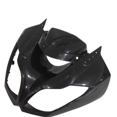 Kawasaki ZX-6R / 636 2009-2012 Gloss Black and Matte Black A tail section fairing detail view 9