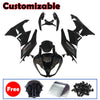 Kawasaki ZX-6R / 636 2009-2012 Gloss Black and Matte Black A Fairing Kit