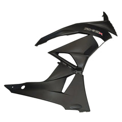 Kawasaki ZX-6R / 636 2009-2012 Gloss Black and Matte Black A tail section fairing detail view 4