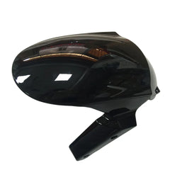 Kawasaki ZX-6R / 636 2009-2012 Black and Blue tail section fairing detail view 1