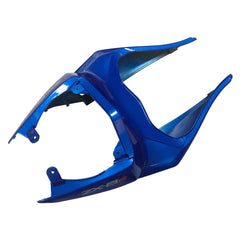 Kawasaki ZX-6R / 636 2009-2012 Black and Blue tail section fairing detail view 2