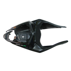 Kawasaki ZX-6R / 636 2009-2012 Green and Black tail section fairing detail view 8