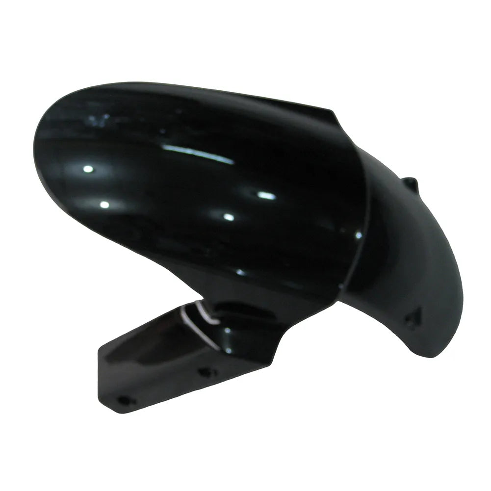 Kawasaki ZX-6R / 636 2009-2012 Green and Black tail section fairing detail view 5