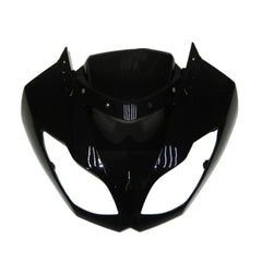 Kawasaki ZX-6R / 636 2009-2012 Gloss Black with Pinstripes tail section fairing detail view 3