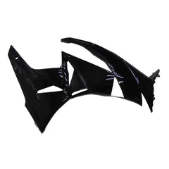 Kawasaki ZX-6R / 636 2009-2012 Gloss Black with Pinstripes tail section fairing side view