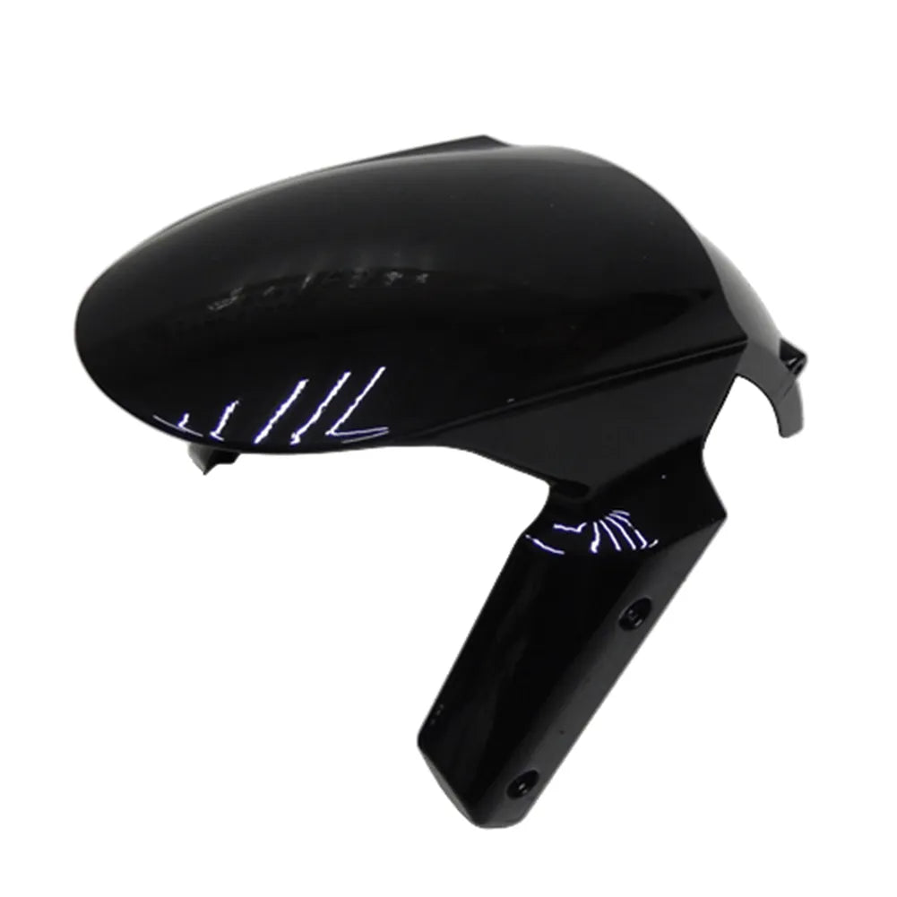 Kawasaki ZX-6R / 636 2009-2012 Gloss Black with Pinstripes tail section fairing detail view 2
