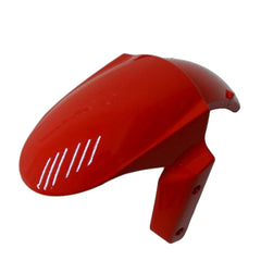Kawasaki ZX-6R / 636 2009-2012 Black and Red with Pinstripes tail section fairing detail view 3