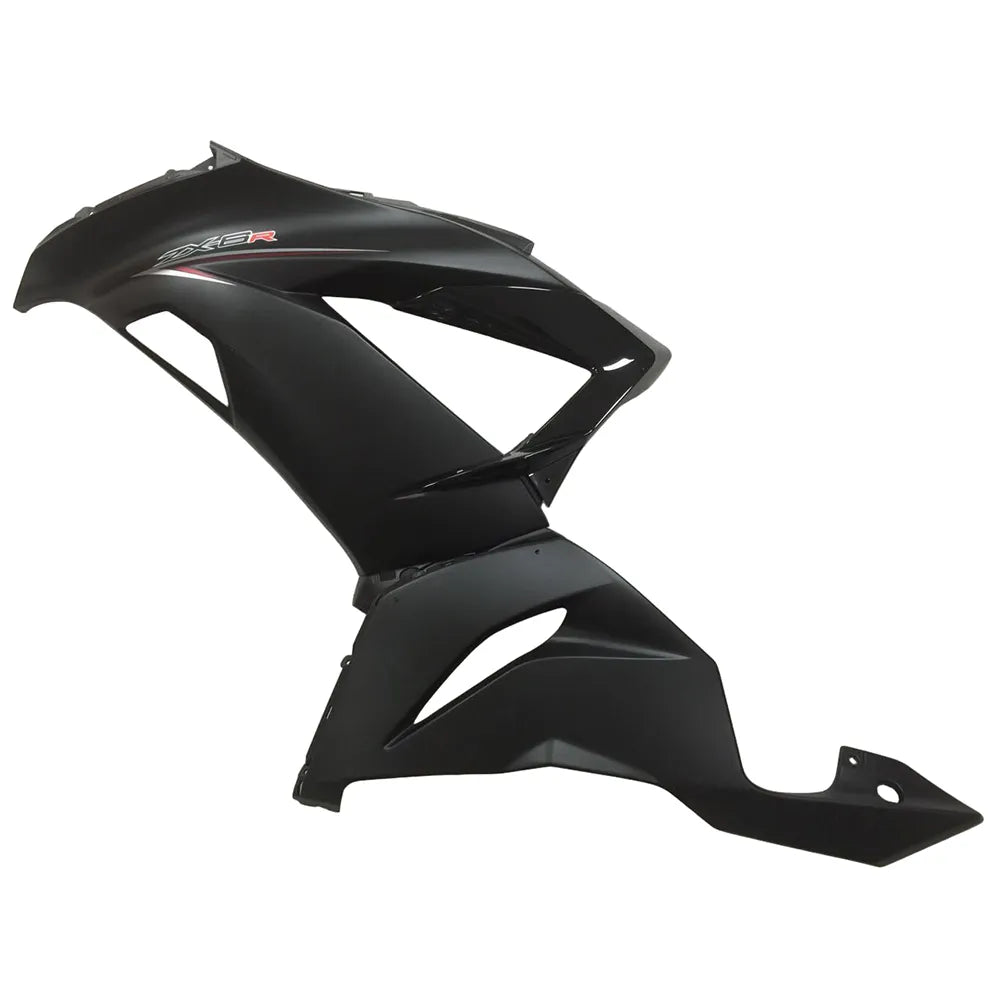 Kawasaki ZX-6R / 636 2013-2018 Gloss Black and Matte Black tail section fairing detail view 4