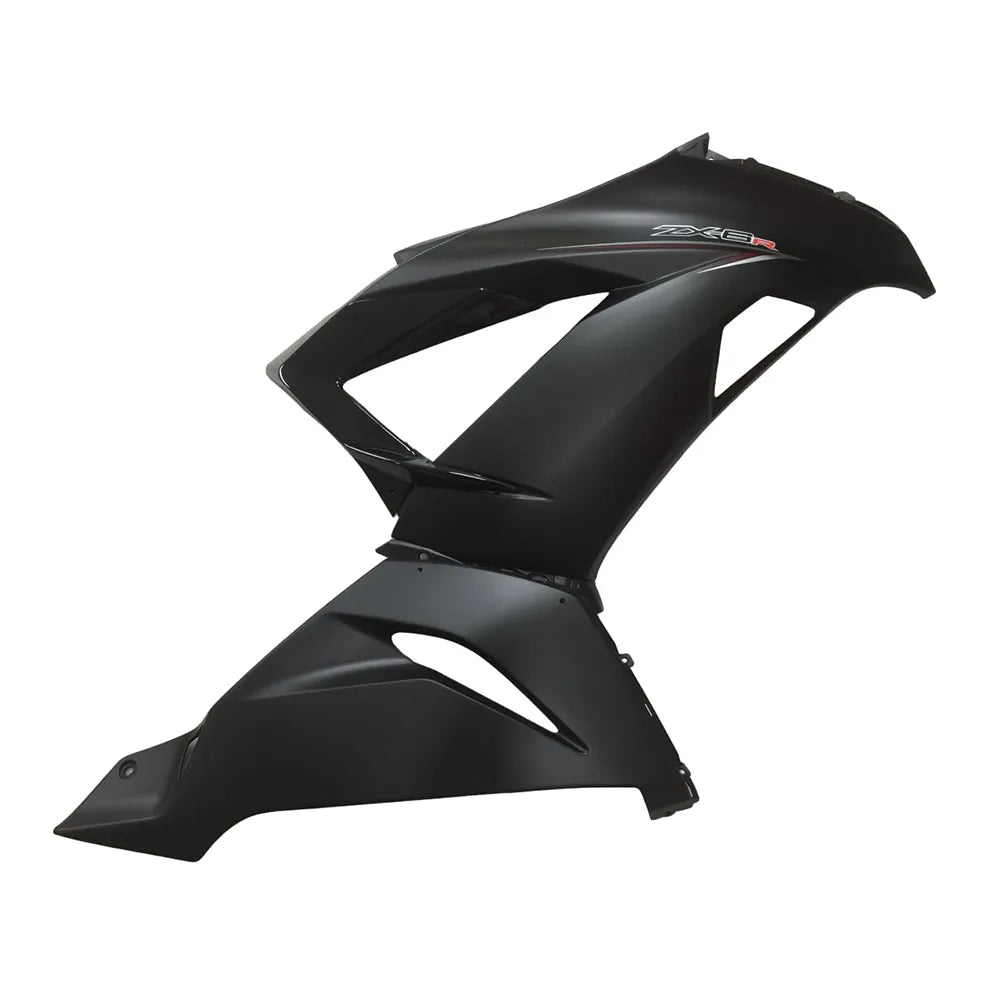 Kawasaki ZX-6R / 636 2013-2018 Gloss Black and Matte Black tail section fairing detail view 6