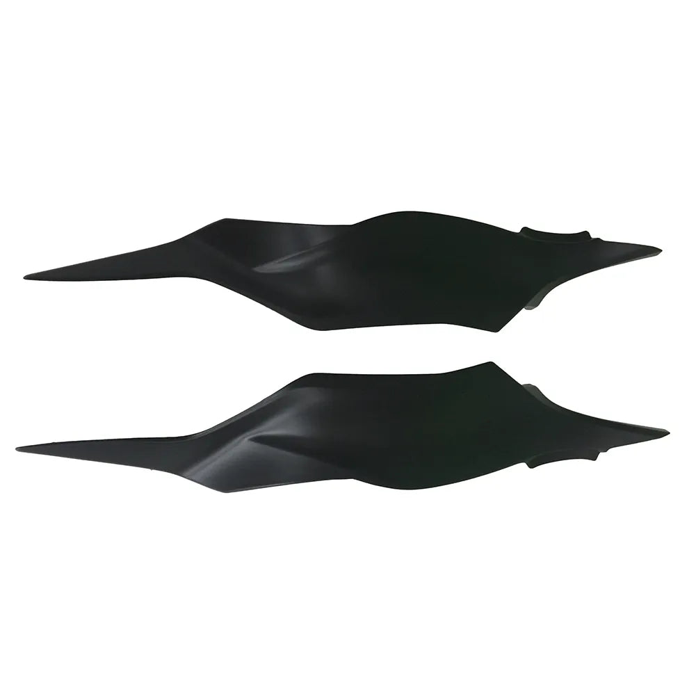 Kawasaki ZX-6R / 636 2013-2018 Gloss Black and Matte Black tail section fairing detail view 10