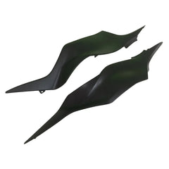 Kawasaki ZX-6R / 636 2013-2018 Gloss Black and Matte Black tail section fairing detail view 12
