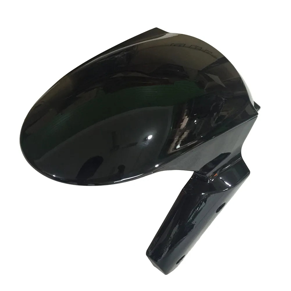 Kawasaki ZX-6R / 636 2013-2018 Green, Black, and White tail section fairing detail view 3