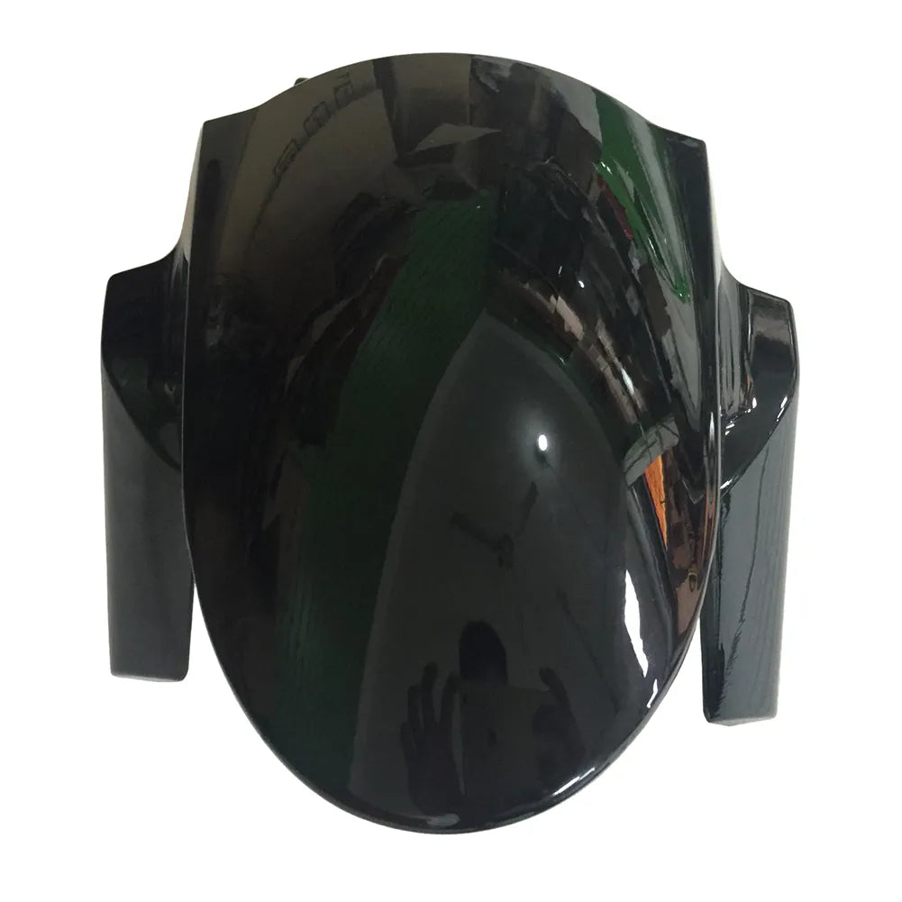 Kawasaki ZX-6R / 636 2013-2018 Green, Black, and White tail section fairing detail view 4