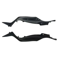 Kawasaki ZX-6R / 636 2013-2018 Green, Black, and White tail section fairing detail view 2