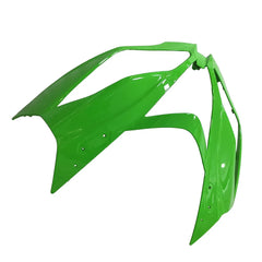Kawasaki ZX-6R / 636 2013-2018 Green, Black, and Silver tail section fairing detail view 4