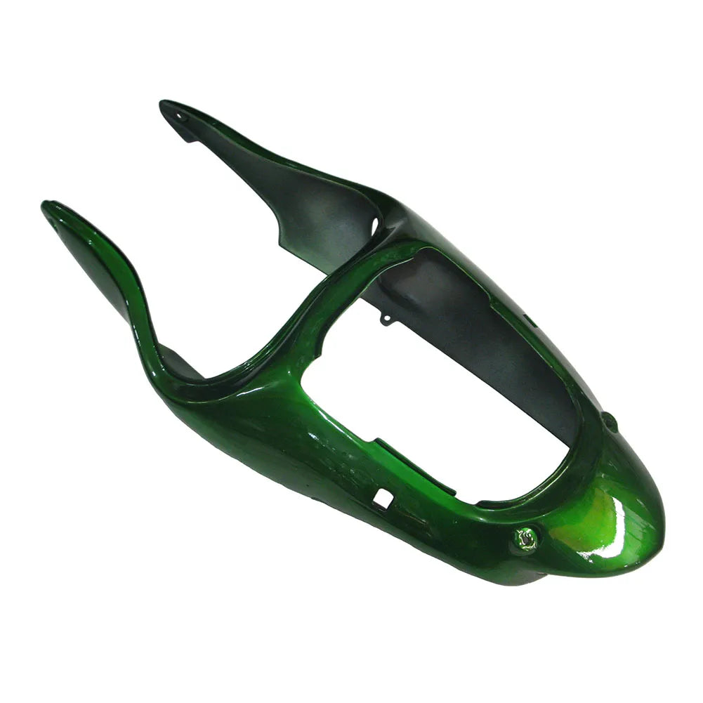 Kawasaki ZX-9R 2000-2001 Pearl Green lower side fairing panel without logos