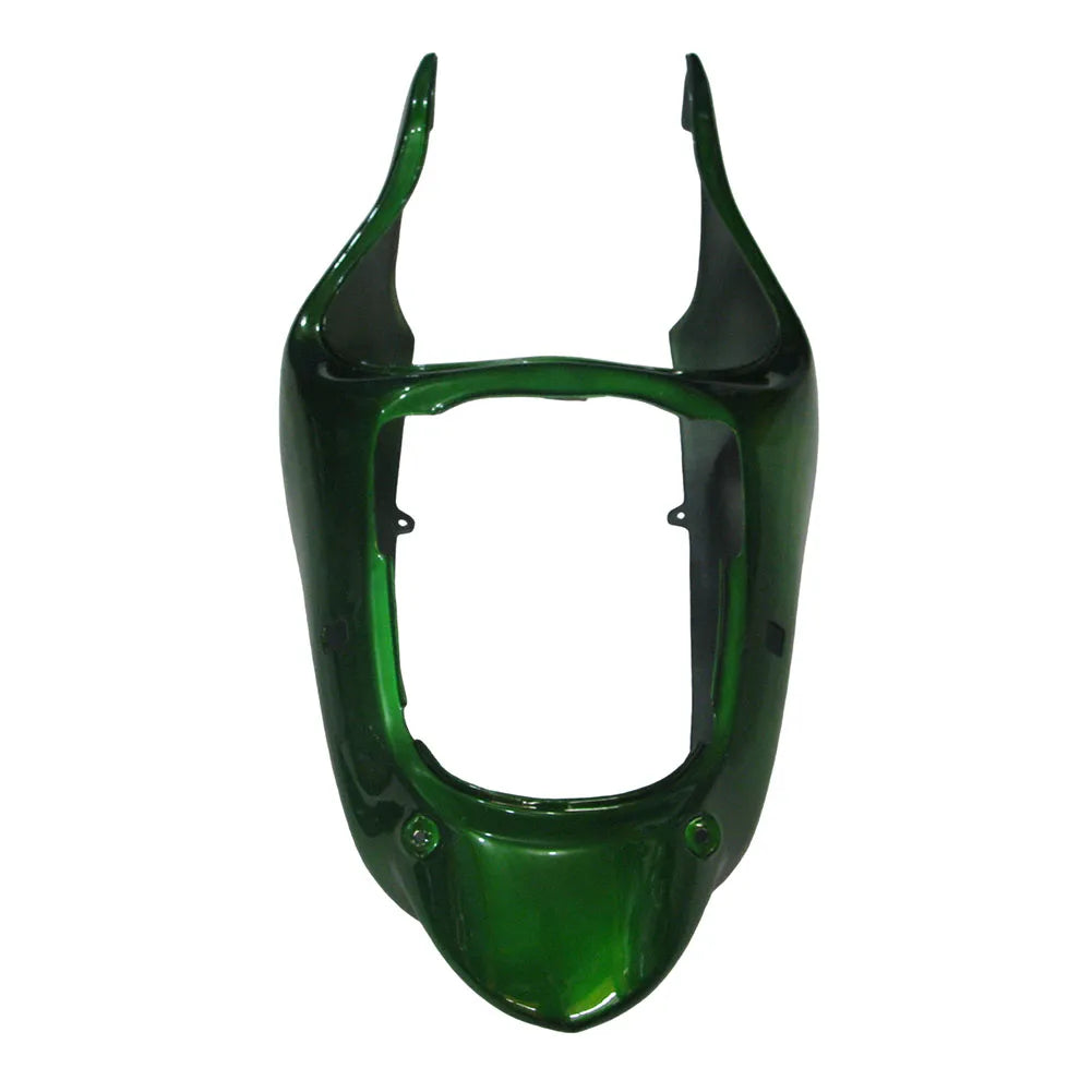 Kawasaki ZX-9R 2000-2001 Pearl Green front inner trim panels without logos
