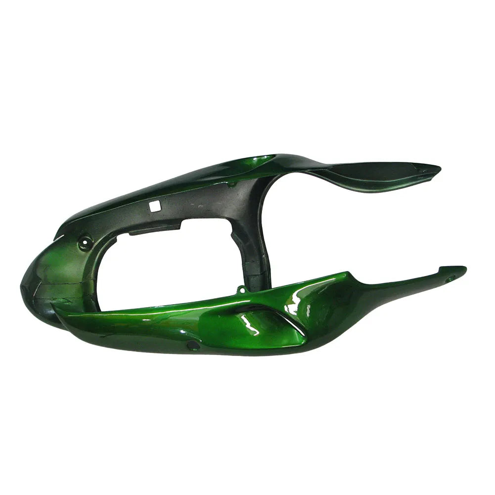 Kawasaki ZX-9R 2000-2001 Pearl Green fairing component detail without logos