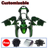 Kawasaki ZX-9R 2000-2001 Pearl Green Fairing Kit without Logos