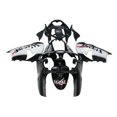 Kawasaki ZX-9R 2000-2001 WEST Edition fairing kit side layout without logos-image 1
