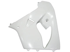 Kawasaki ZX-9R 2000-2001 Plain White right side fairing panel without logos