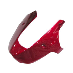 Kawasaki ZX-9R 2000-2001 Black Red Flame front fender without logos