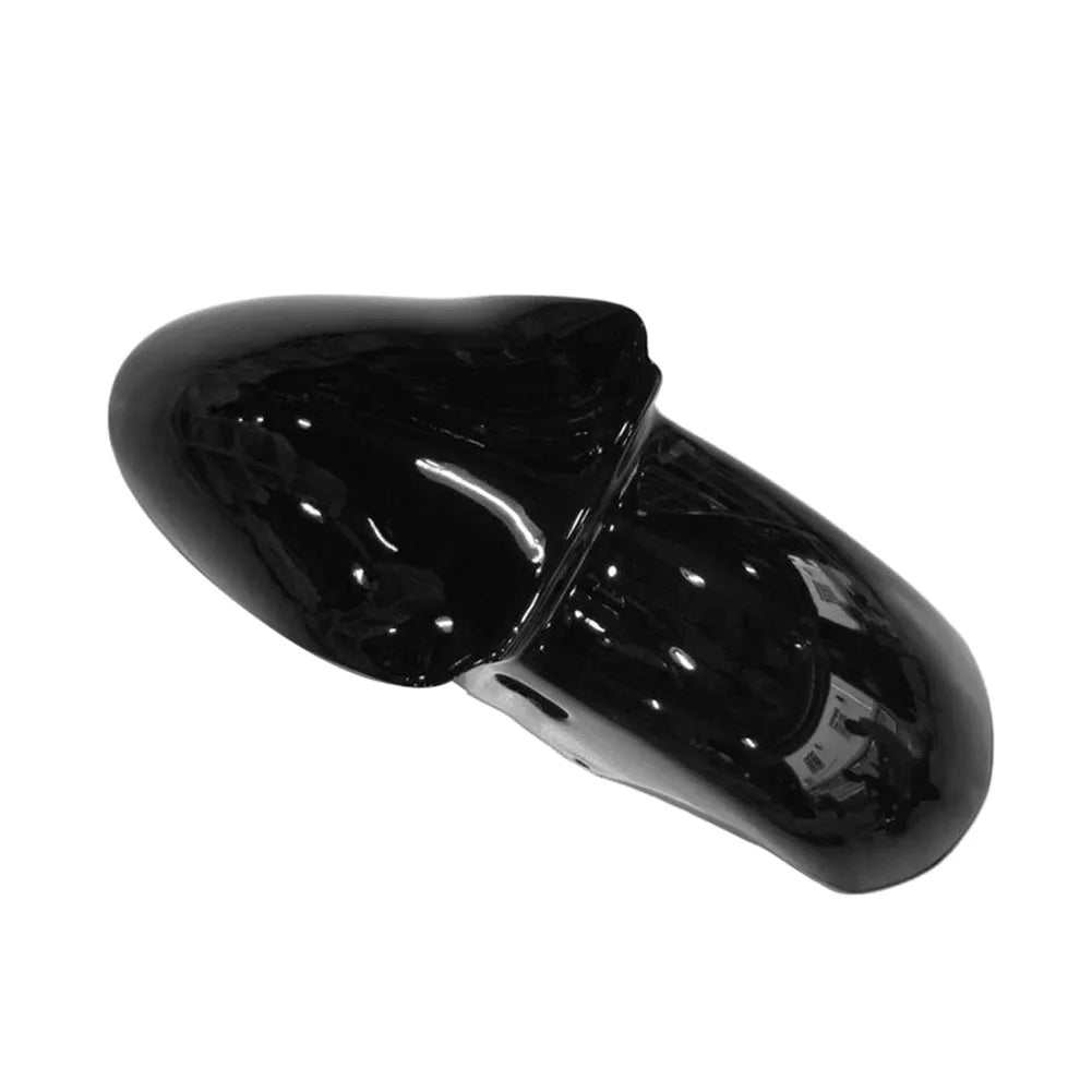 Kawasaki ZX-9R 2000-2001 Black Red Flame front nose fairing with lower cowl without logos