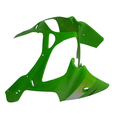 Kawasaki ZX-9R 2000-2001 Green White Black left side fairing panel without logos