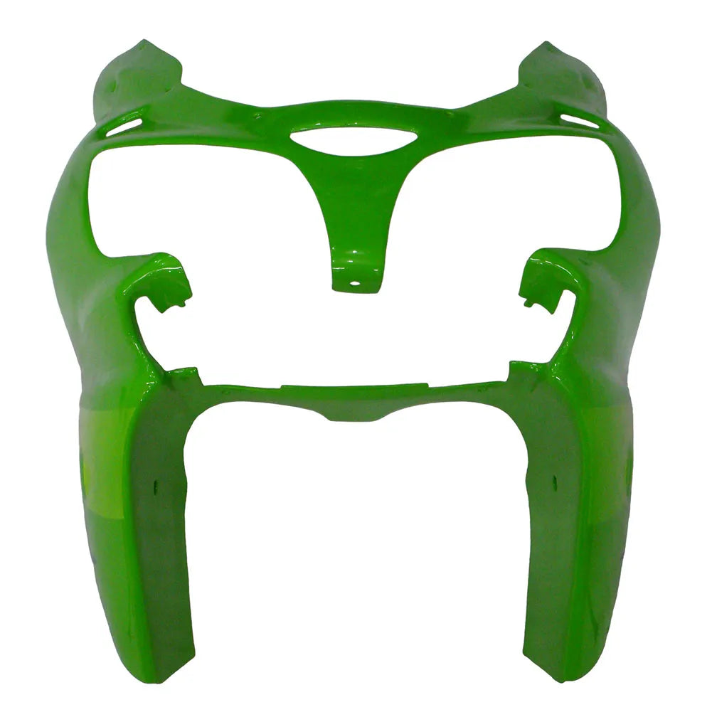 Kawasaki ZX-9R 2000-2001 Green White Black right side fairing panel without logos