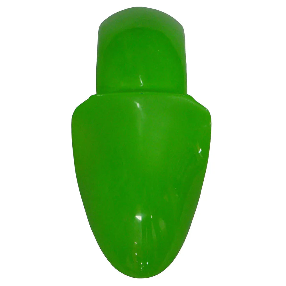Kawasaki ZX-9R 2000-2001 Green White Black fairing component detail without logos-image 1