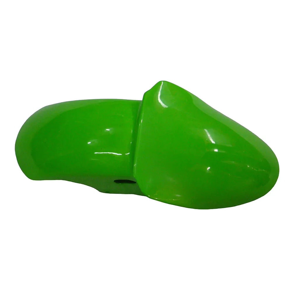 Kawasaki ZX-9R 2000-2001 Green White Black fairing component detail without logos-image 2
