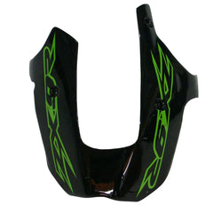Kawasaki ZX-9R 2000-2001 Green White Black fairing component detail without logos-image 4