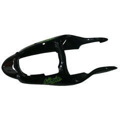 Kawasaki ZX-9R 2000-2001 Green White Black fairing kit component detail without logos-image 2