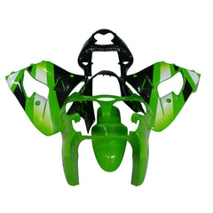 Kawasaki ZX-9R 2000-2001 Green White Black tail fairing without logos
