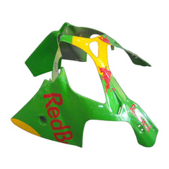Kawasaki ZX-9R 2000-2001 Green Yellow Red Bull Edition front fender without logos
