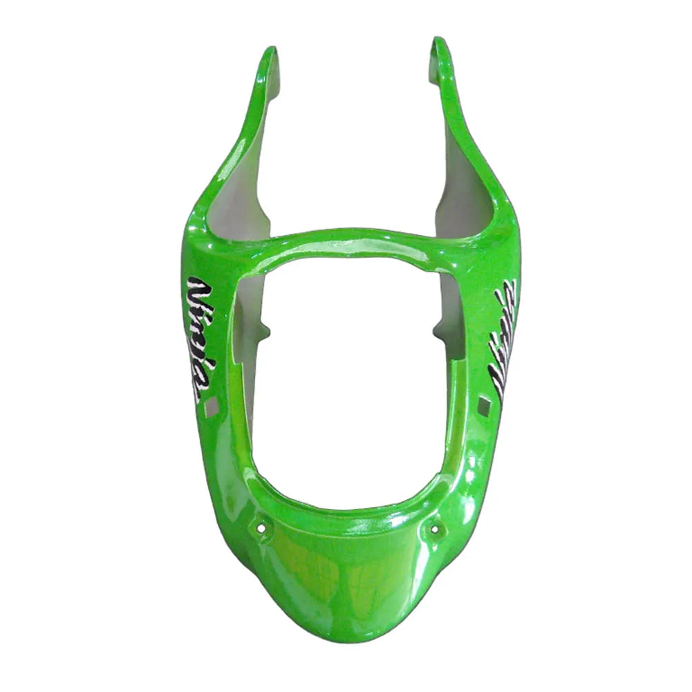 Kawasaki ZX-9R 2000-2001 Green Yellow Red Bull Edition front nose fairing without logos