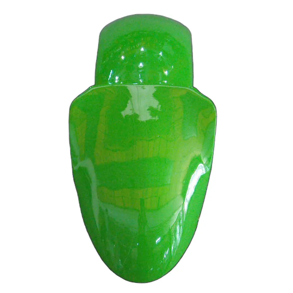 Kawasaki ZX-9R 2000-2001 Green Yellow Red Bull Edition front upper nose fairing without logos