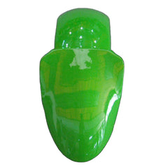 Kawasaki ZX-9R 2000-2001 Green Yellow Red Bull Edition front upper nose fairing without logos
