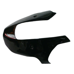 Kawasaki ZX-9R 2000-2001 Black Green Flame front inner trim panels without logos