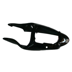 Kawasaki ZX-9R 2000-2001 Black Green Flame fairing component detail without logos-image 6