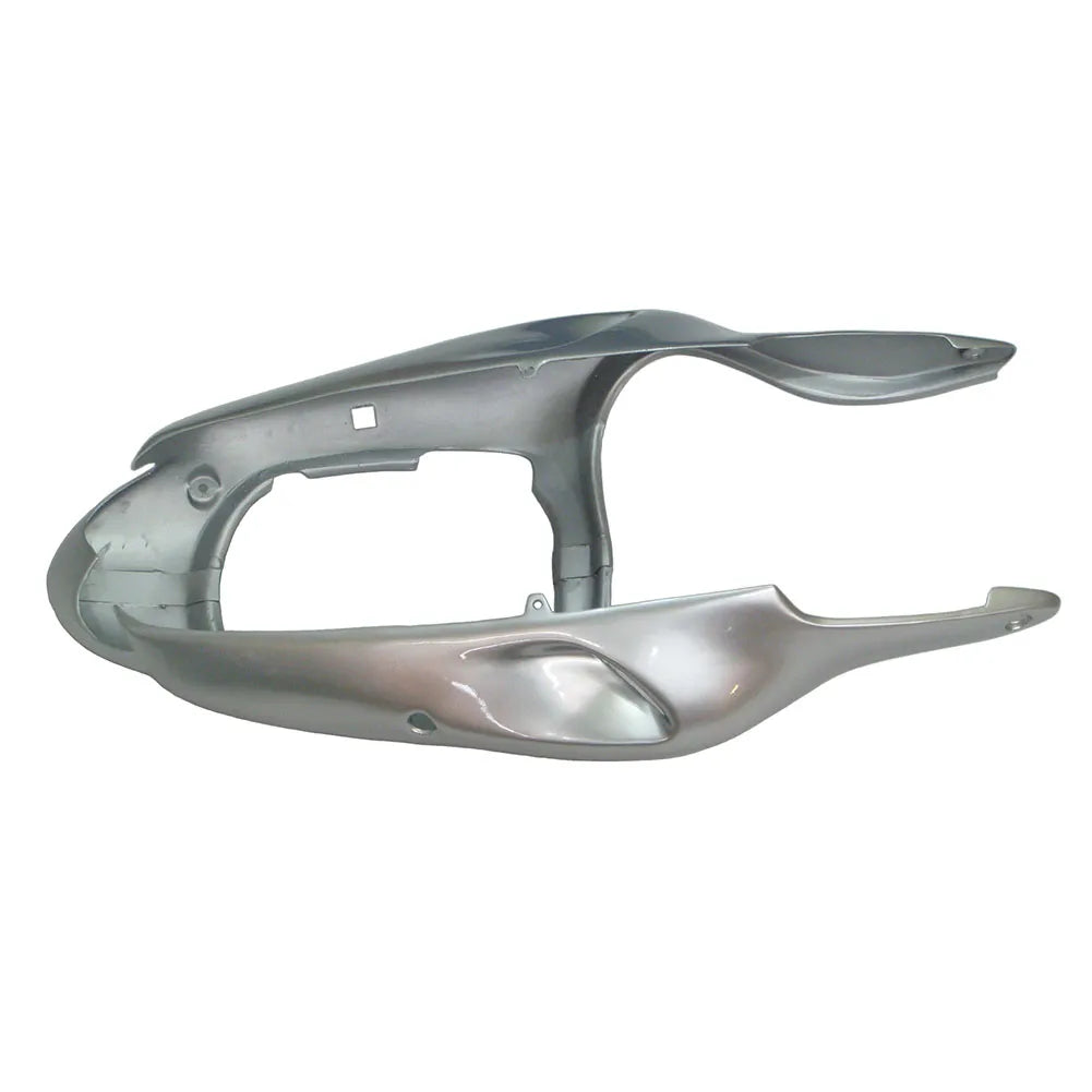 Kawasaki ZX-9R 2000-2001 Silver left side fairing panel without logos