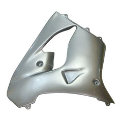 Kawasaki ZX-9R 2000-2001 Silver right side fairing panel without logos