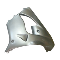 Kawasaki ZX-9R 2000-2001 Silver lower side fairing panel without logos