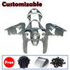 Kawasaki ZX-9R 2000-2001 Silver Fairing Kit without Logos