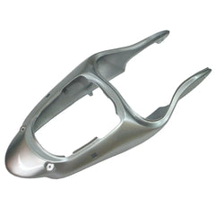 Kawasaki ZX-9R 2000-2001 Silver front nose fairing with lower cowl without logos