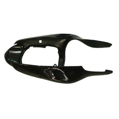 Kawasaki ZX-9R 2000-2001 Silver Pearl Green Flame fairing kit component detail without logos-image 8