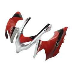 Kawasaki ZX-10R 2004-2005 Red White Black fuel tank cover without logos